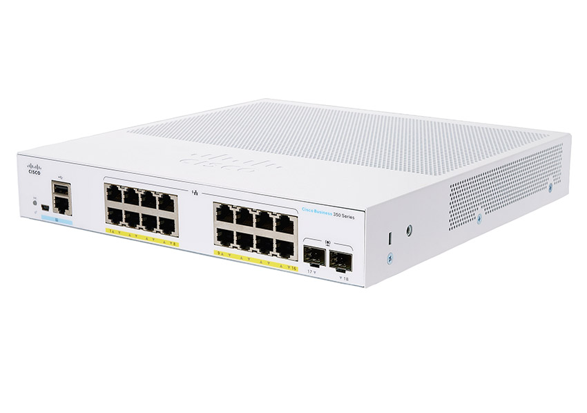 Cisco CBS350-16P-2G-UK 16-Port L3 GE Managed PoE Switch